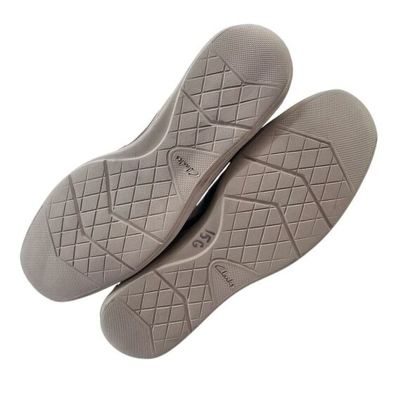 Clarks Mens Size 10 Gorwin Step Sneakers in Grey Suede NWOT - Picture 9 of 12